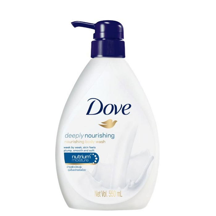 Dove Body Wash Deeply Nourishing Pump 550ml